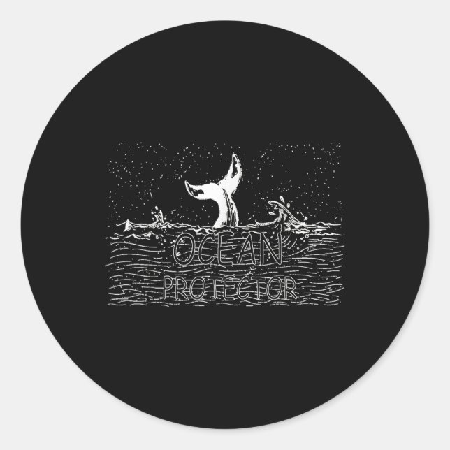 Environmental Protection, Nature Conservation, Oce Classic Round Sticker (Front)
