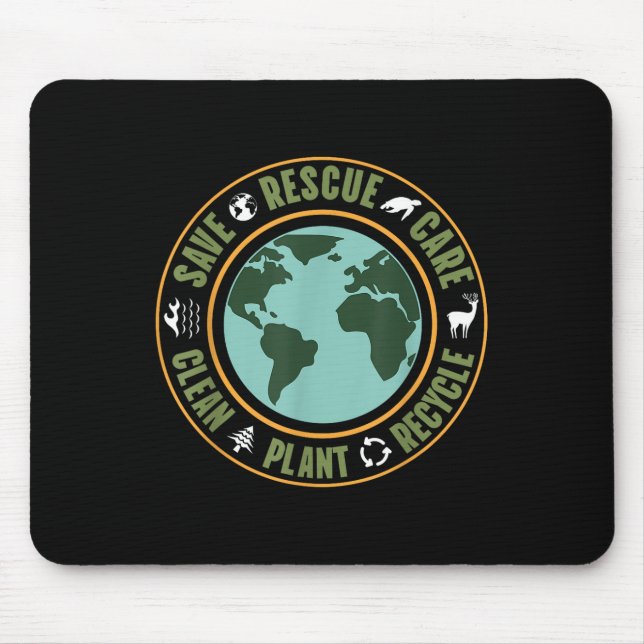 Environmental Protection, Nature Conservation, Oce Mouse Mat (Front)