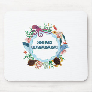Environmental Protection Nature Conservation, Ocea Mouse Mat