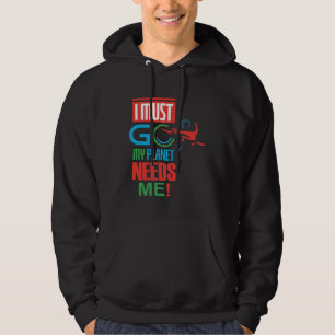 environmental protection nature protection planet hoodie