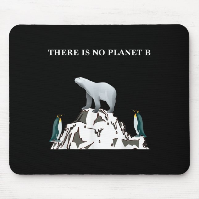 Environmental Protection Save The Planet Shirt  Mouse Mat (Front)