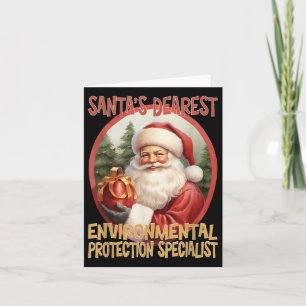 Environmental Protection Specialist Christmas Holi Card
