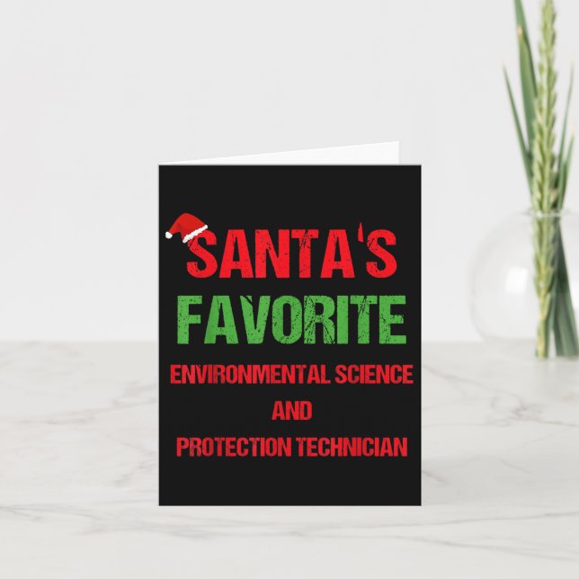 Environmental Science And Protection Technician Ch Card (Front)