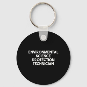 Environmental Science Protection Technician Key Ring