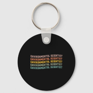 Environmental Scientist Apparel Ecosystem Climate Key Ring