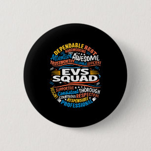 Environmental Services Squad Week Appreciation Fun 6 Cm Round Badge