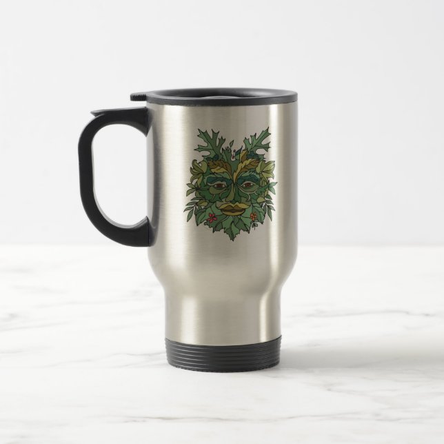 Environmental Tree Hugger Travel Mug (Left)