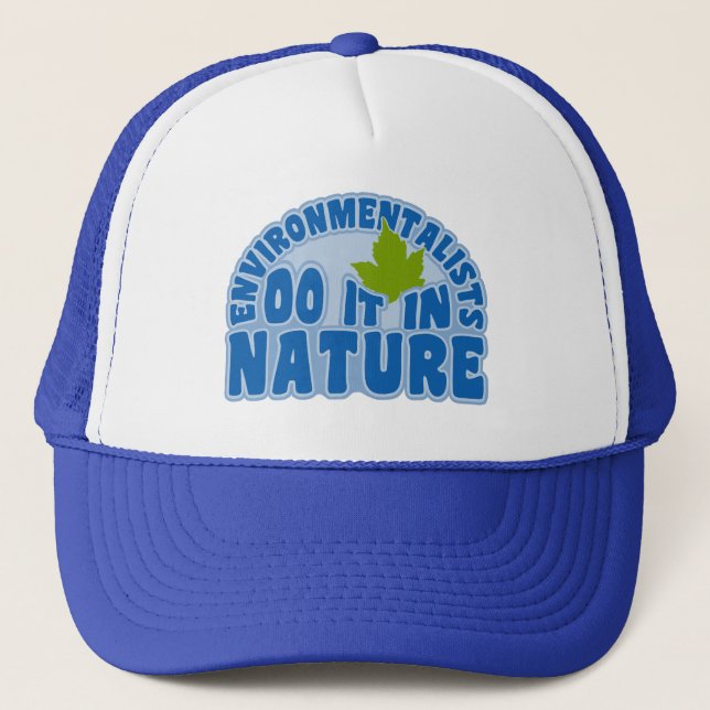 Environmentalist hat - choose color (Front)