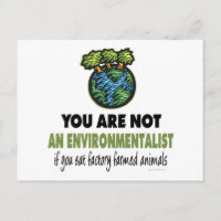 Environmentalist = Vegan, Vegetarian