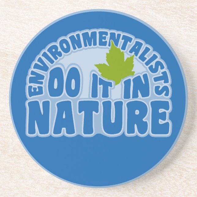 Environmentalists coaster (Front)