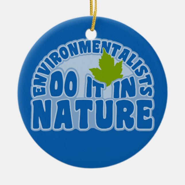 Environmentalists ornament - customise (Front)