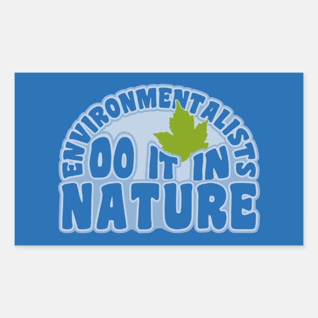Environmentalists stickers (Front)