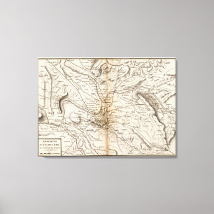 Environs d'Angouleme Canvas Print