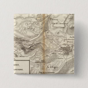 Environs de Clermont 15 Cm Square Badge