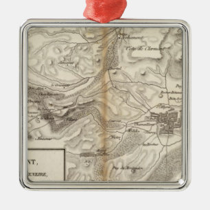 Environs de Clermont Metal Tree Decoration