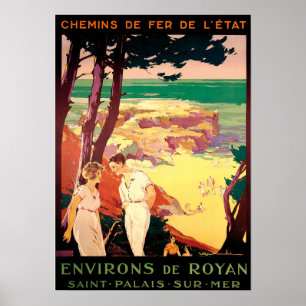 ENVIRONS DE ROYAN POSTER