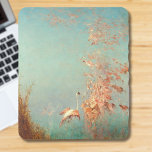 Envol De Flamants Roses, Étang De Vaccarès Mouse Mat<br><div class="desc">"Envol De Flamants Roses, Étang De Vaccarès" by Félix Ziem is a breathtaking painting capturing the elegance of pink flamingos in flight over the Étang de Vaccarès, a lagoon in the Camargue region of France. The artwork beautifully portrays the warm, golden hues of the sky reflecting on the tranquil waters,...</div>