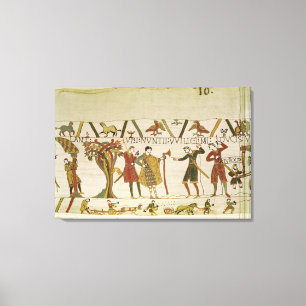 Envoys from Duke William are Sent to Count Guy Canvas Print