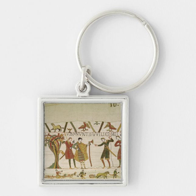 Envoys from Duke William are Sent to Count Guy Key Ring (Front)