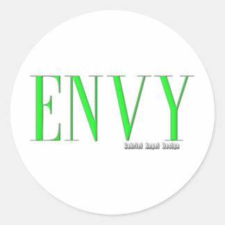 Envy Logo Classic Round Sticker