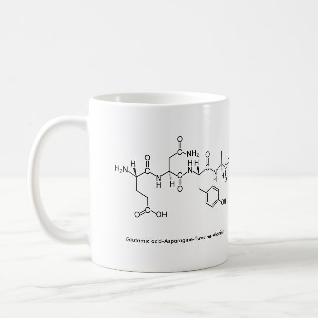 Enya peptide name mug (Left)