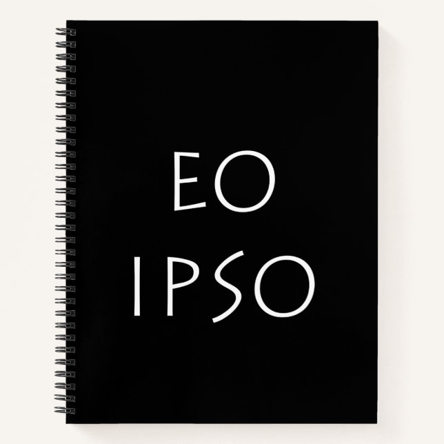 Eo Ipso Notebook (Front)