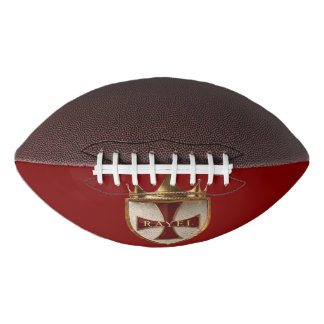 EOC RED RayEl Crest design American Football
