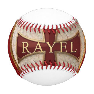 EOC RED RayEl Crest design Baseball