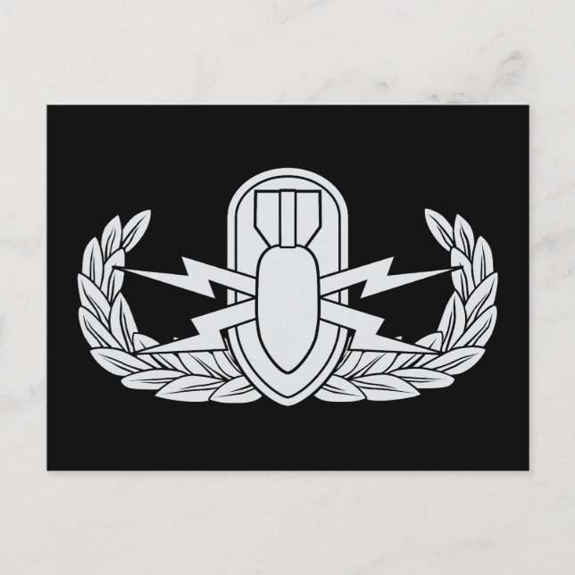 EOD badge Postcard (Front)