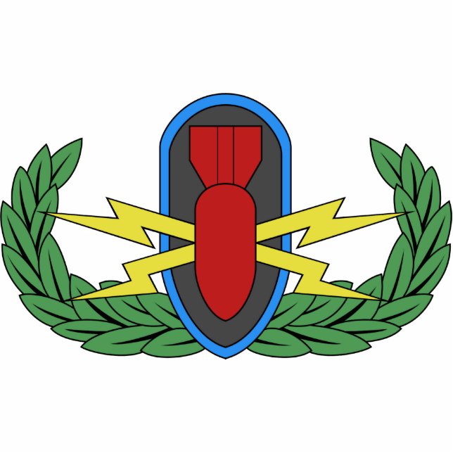 EOD Basic Badge Photo Sculpture (Front)