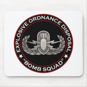 EOD "Bomb Squad" Mouse Mat