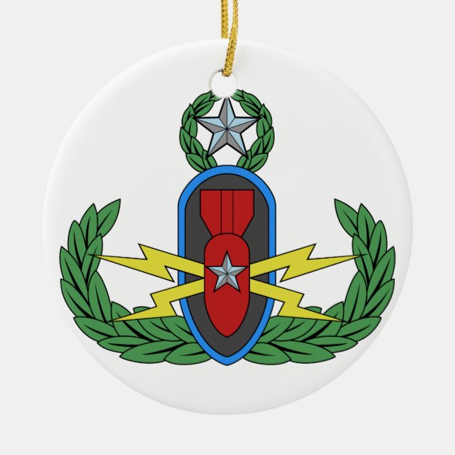EOD Christmas Ornament (Front)