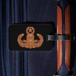 EOD Explosive Ordnance Disposal Luggage Tag