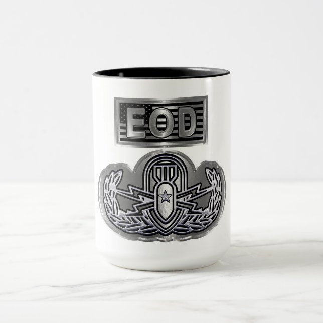 EOD Explosive Ordnance Disposal  Mug (Center)