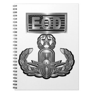 EOD Explosive Ordnance Disposal Notebook