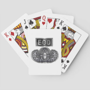 EOD Explosive Ordnance Disposal  Playing Cards