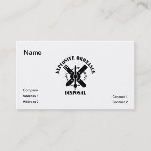 EOD logo Business Card