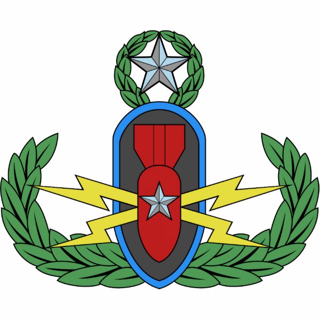 EOD Master Badge Photo Sculpture (Front)