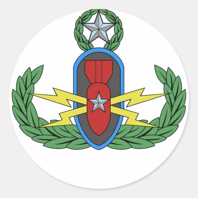 EOD Master Badge Stickers (Front)