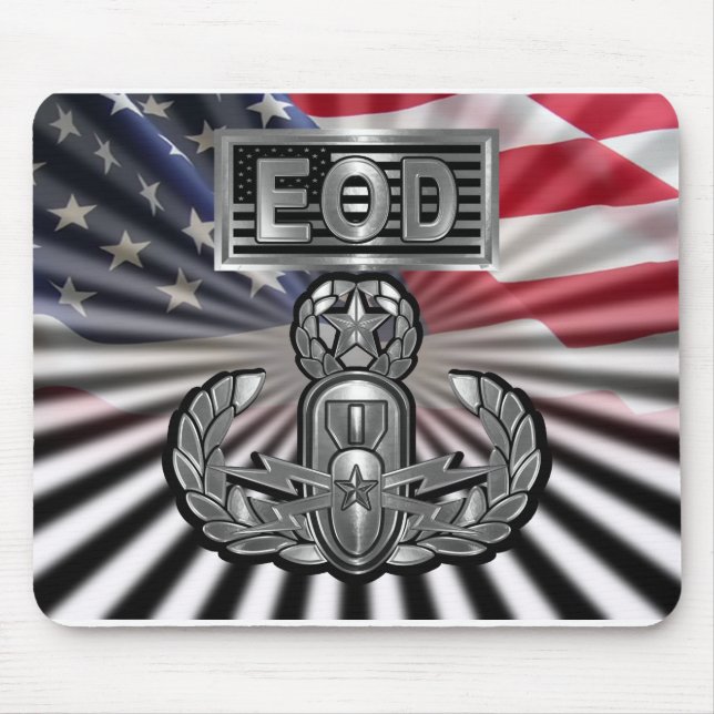 “EOD Master Blaster” Commemorative Gift Mouse Mat (Front)