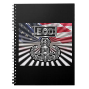 “EOD Master Blaster” Commemorative Gift Notebook