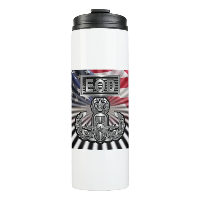 “EOD Master Blaster” Commemorative Gift Thermal Tumbler (Front)