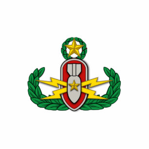 EOD Master colour Standing Photo Sculpture