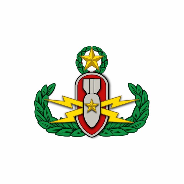 EOD Master colour Standing Photo Sculpture (Front)