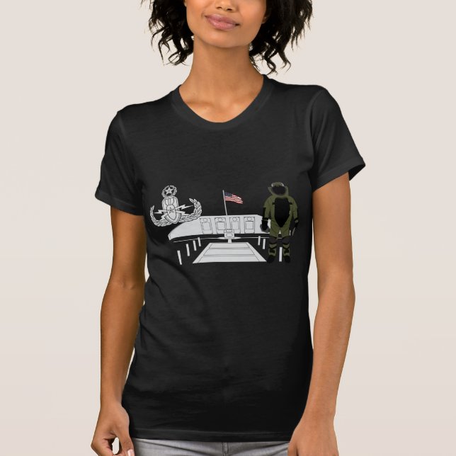 EOD Master Memorial Bomb Suituit T-Shirt (Front)