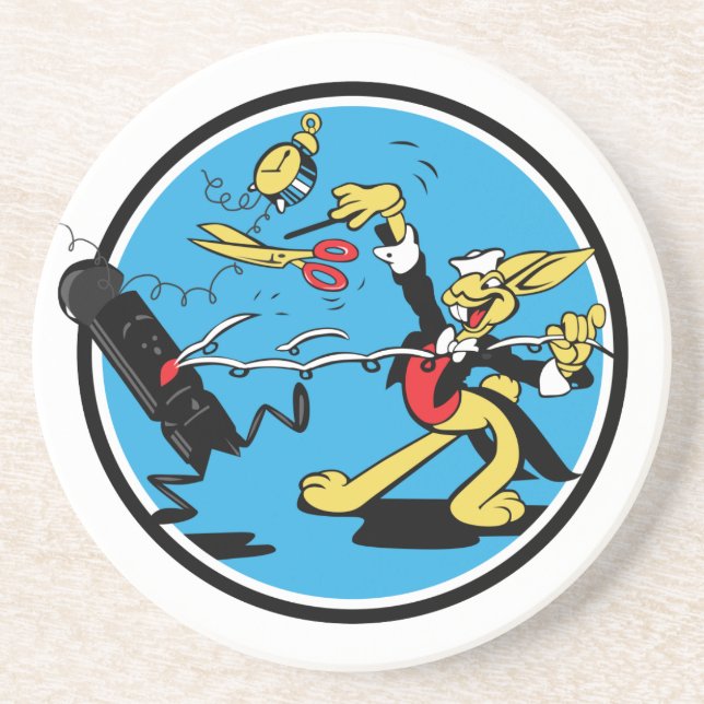 EOD Rabbit Coaster (Front)