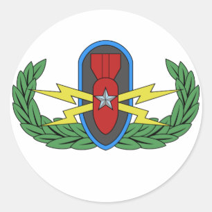 EOD Senior Badge Stickers