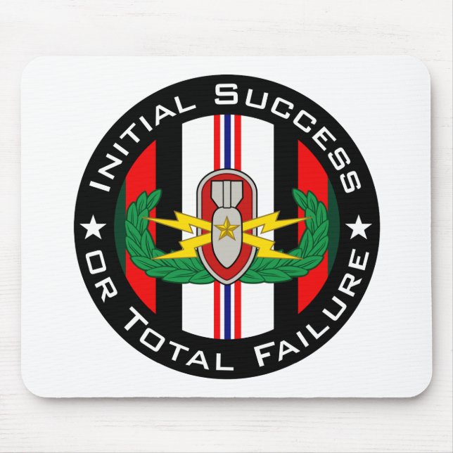 EOD Senior in colour OEF ISoTF Mouse Mat (Front)