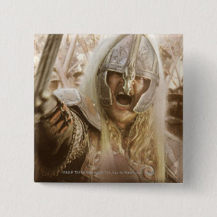 Eomer with Helmet 15 Cm Square Badge