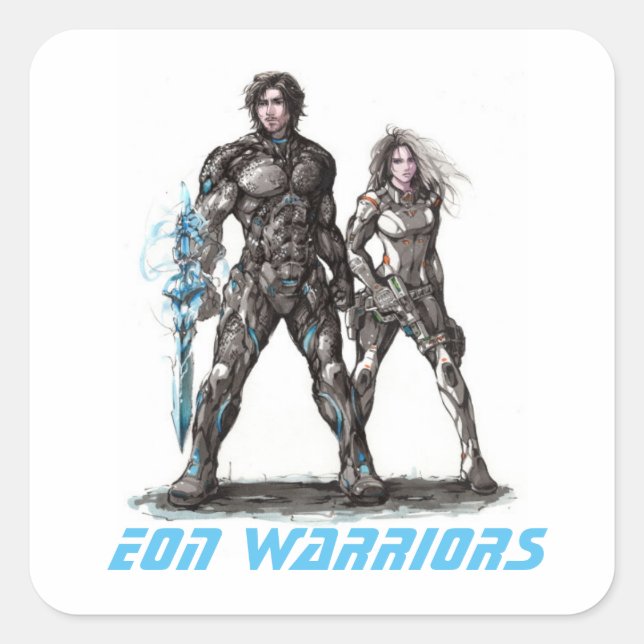 Eon Warriors Sticker (Front)